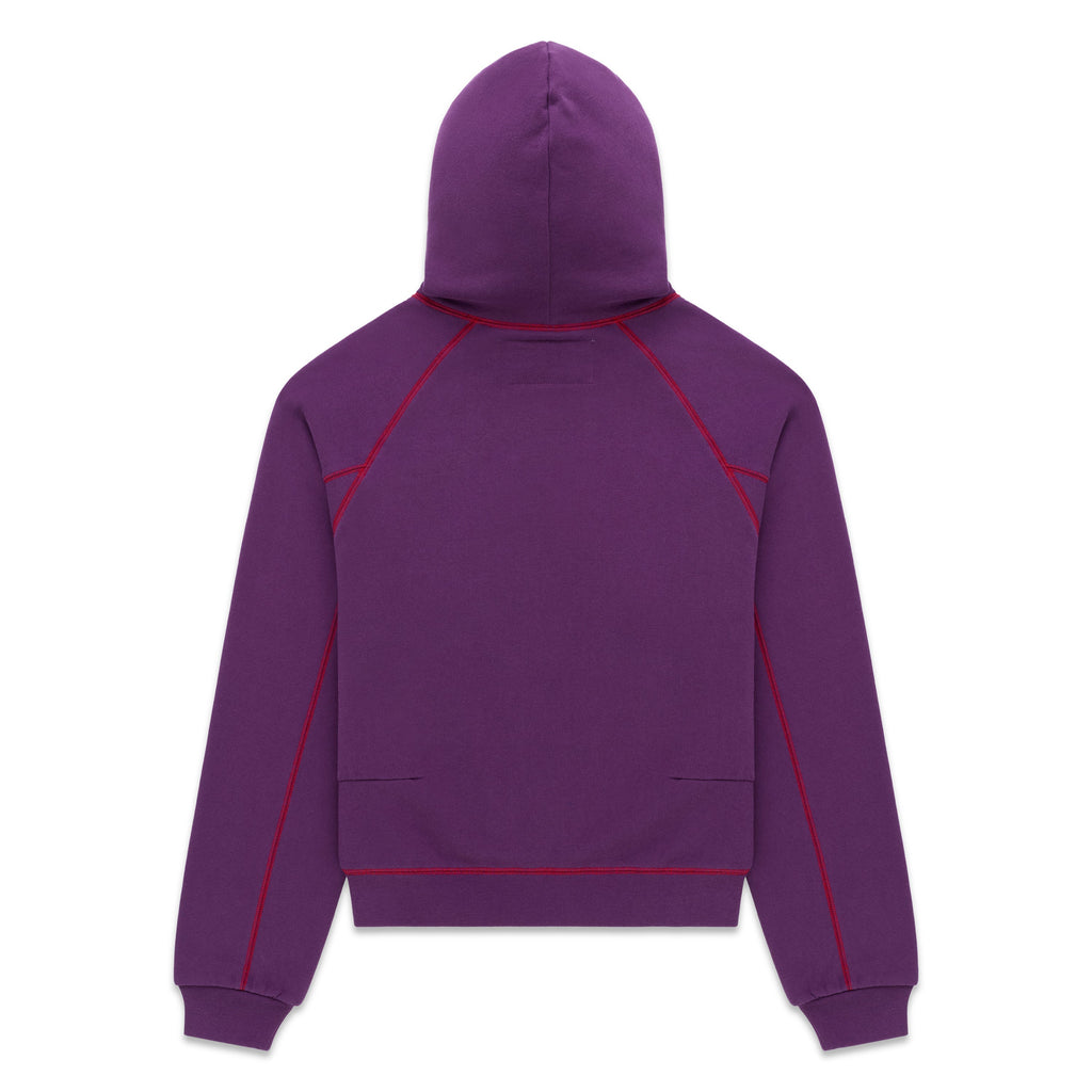 Sp5der Splat Collision Hoodie - Purple