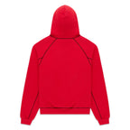 Sp5der Splat Collision Hoodie - Red