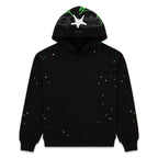 Sp5der Heavy Web Hoodie - Black