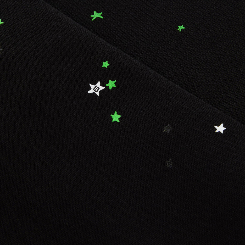 Sp5der Heavy Web Hoodie - Black
