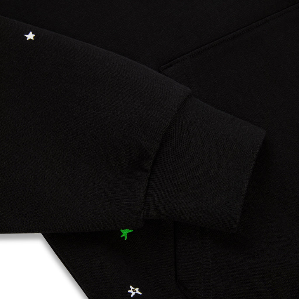 Sp5der Heavy Web Hoodie - Black