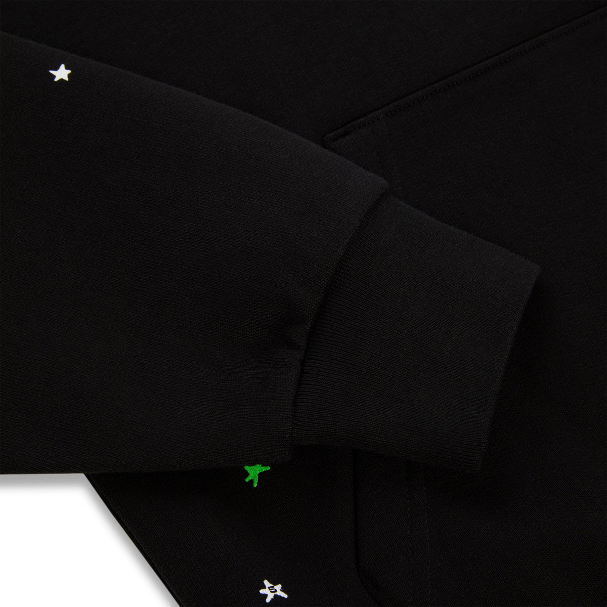 Sp5der Heavy Web Hoodie - Black