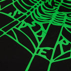 Sp5der Heavy Web Hoodie - Black