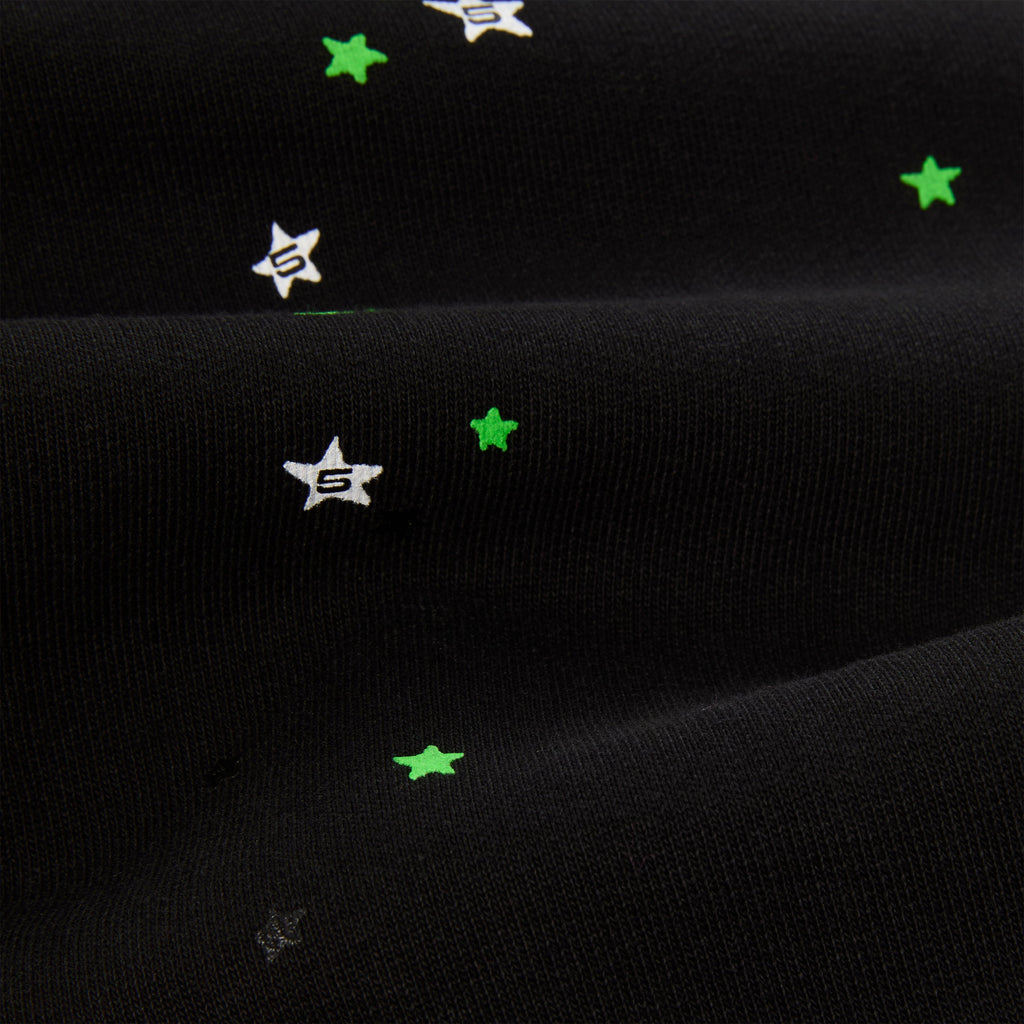 Sp5der Heavy Web Hoodie - Black