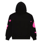 Sp5der Beluga Angel Number Hoodie - Black