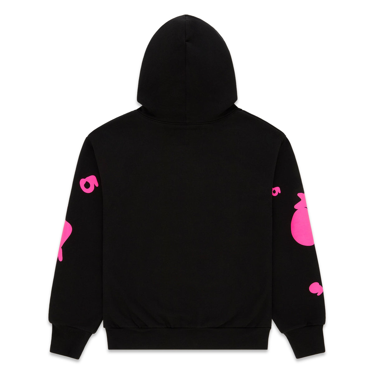 Sp5der Beluga Angel Number Hoodie - Black