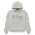Sp5der Tonal Punk V2 Hoodie - Sport Grey