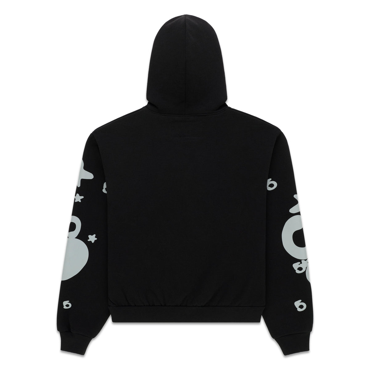 Sp5der Reflective Beluga Hoodie - Black