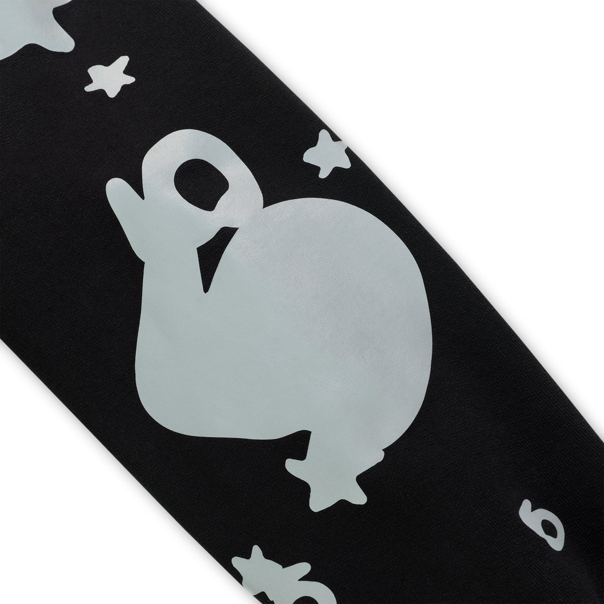 Sp5der Reflective Beluga Hoodie - Black