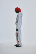 Sp5der Atlanta Full Zip Hoodie - Heather Grey