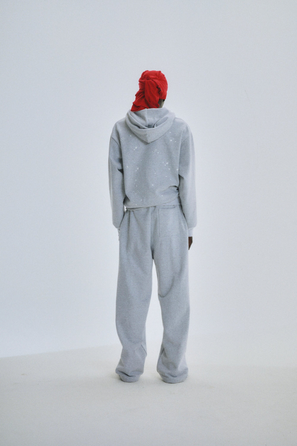 Sp5der Atlanta Full Zip Hoodie - Heather Grey