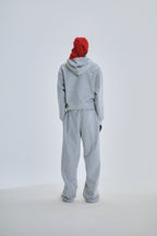 Sp5der Atlanta Full Zip Hoodie - Heather Grey