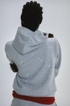 Sp5der Atlanta Full Zip Hoodie - Heather Grey