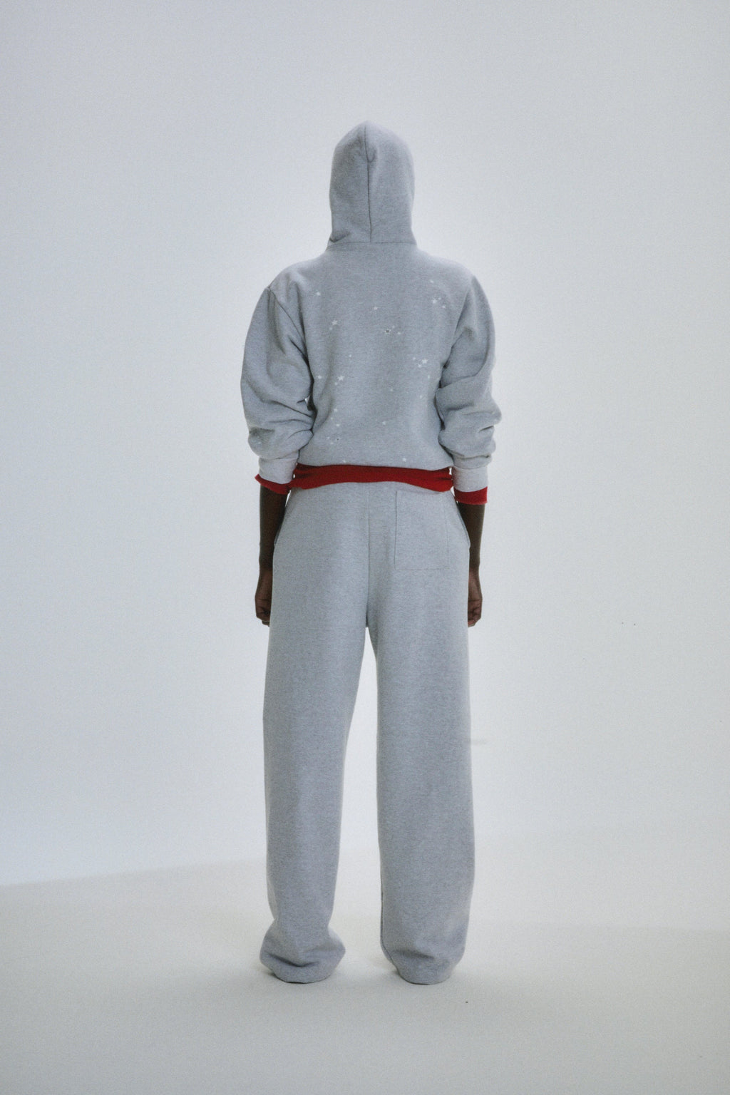Sp5der Atlanta Full Zip Hoodie - Heather Grey