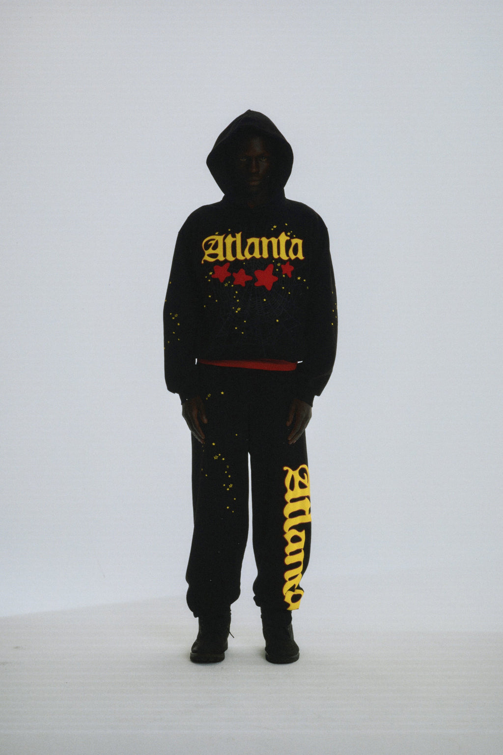 Sp5der Atlanta Hoodie - Black