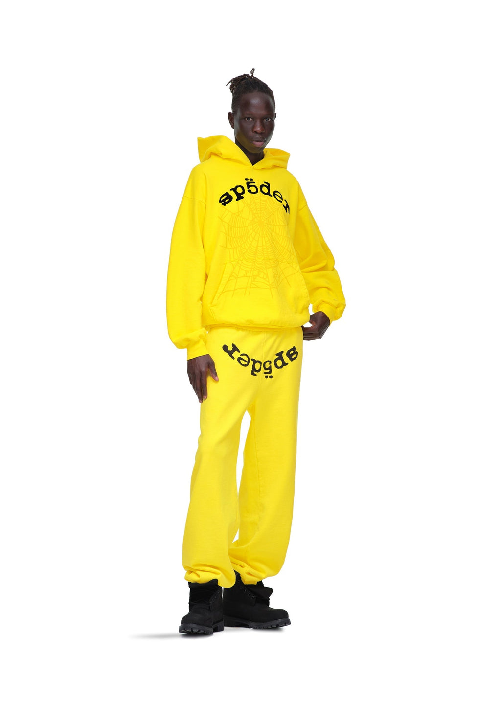Sp5der Legacy Hoodie - Yellow