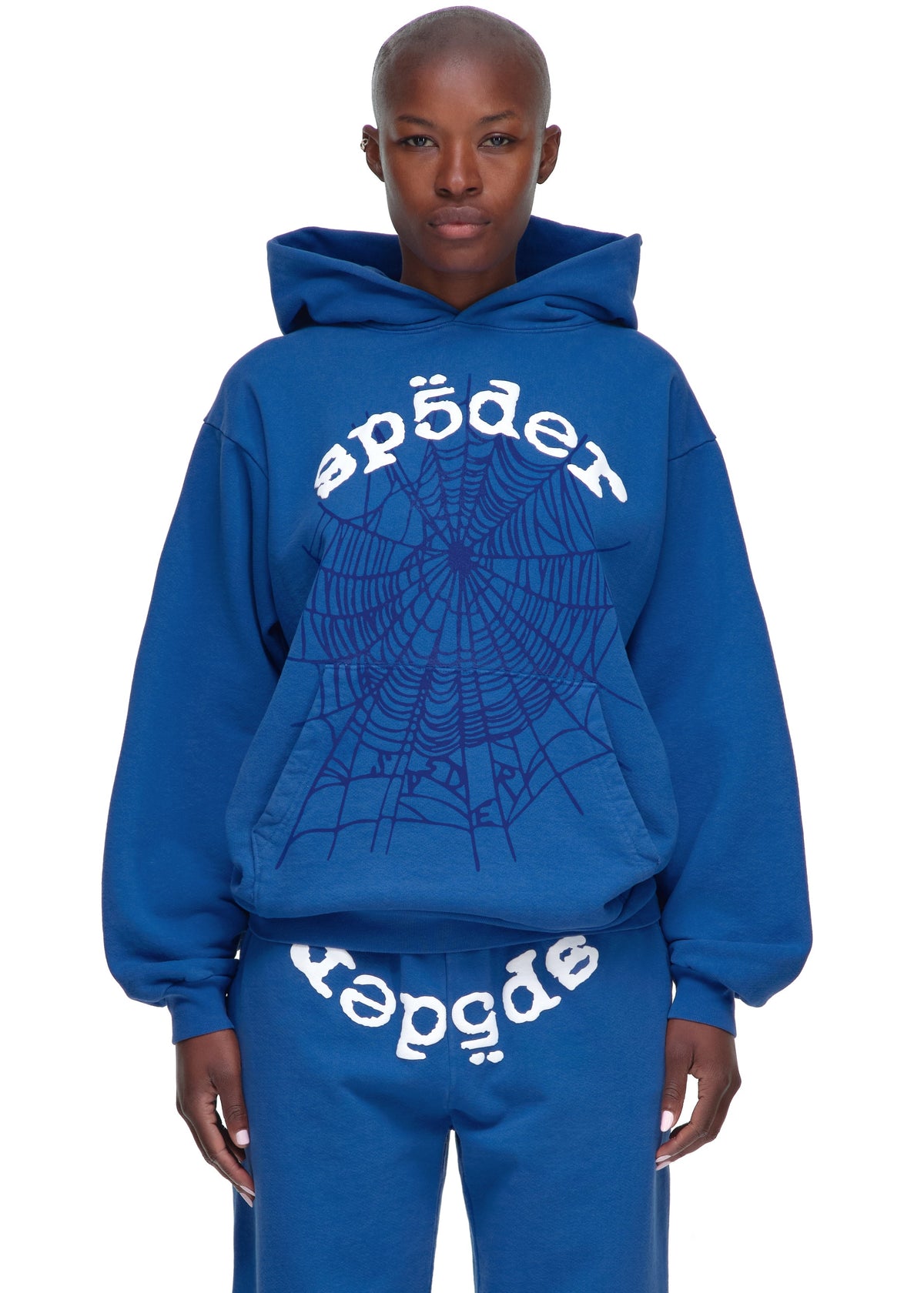 Sp5der Legacy Hoodie - Blue