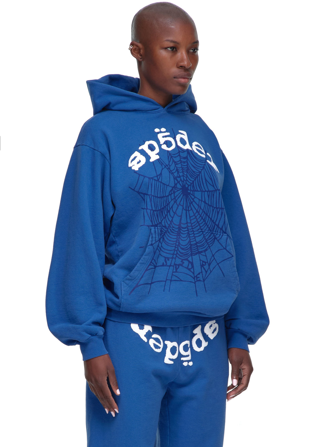 Sp5der Legacy Hoodie - Blue