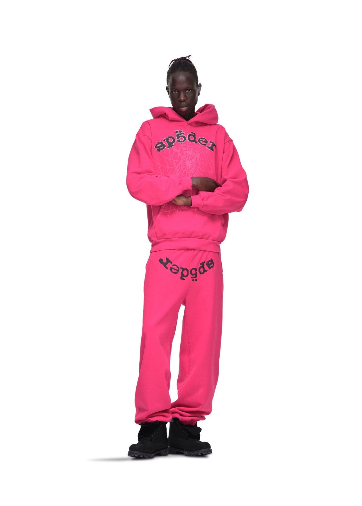 Sp5der Legacy Hoodie - Black