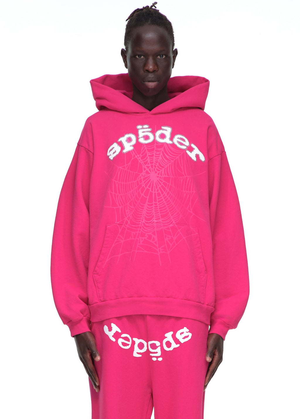 Sp5der Legacy Hoodie - Pink