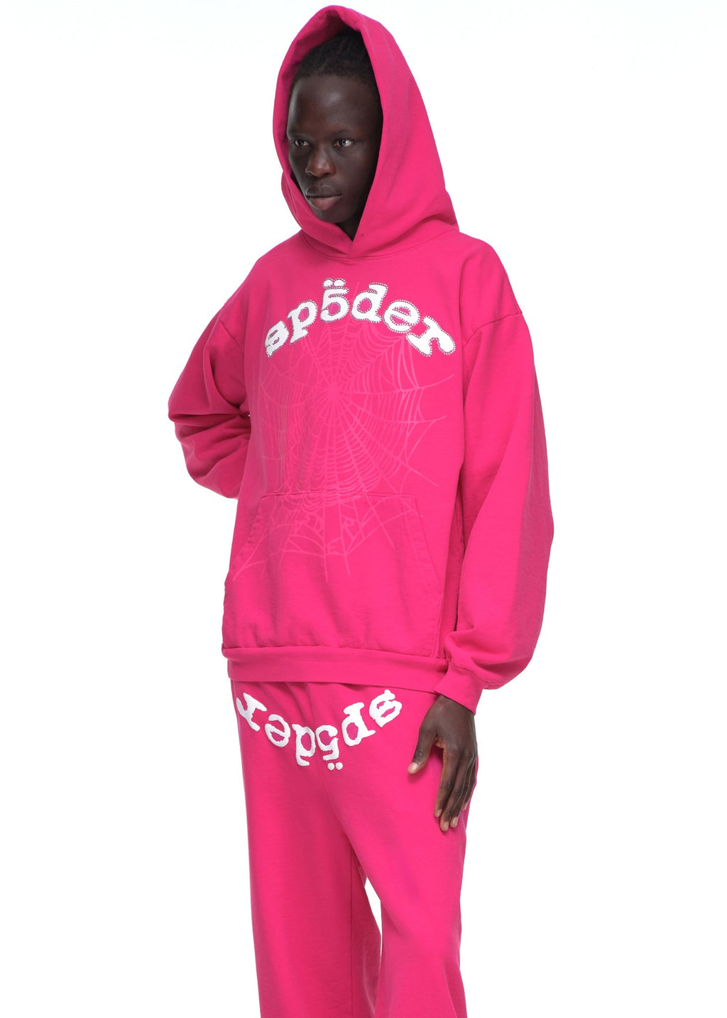 Sp5der Legacy Hoodie - Pink