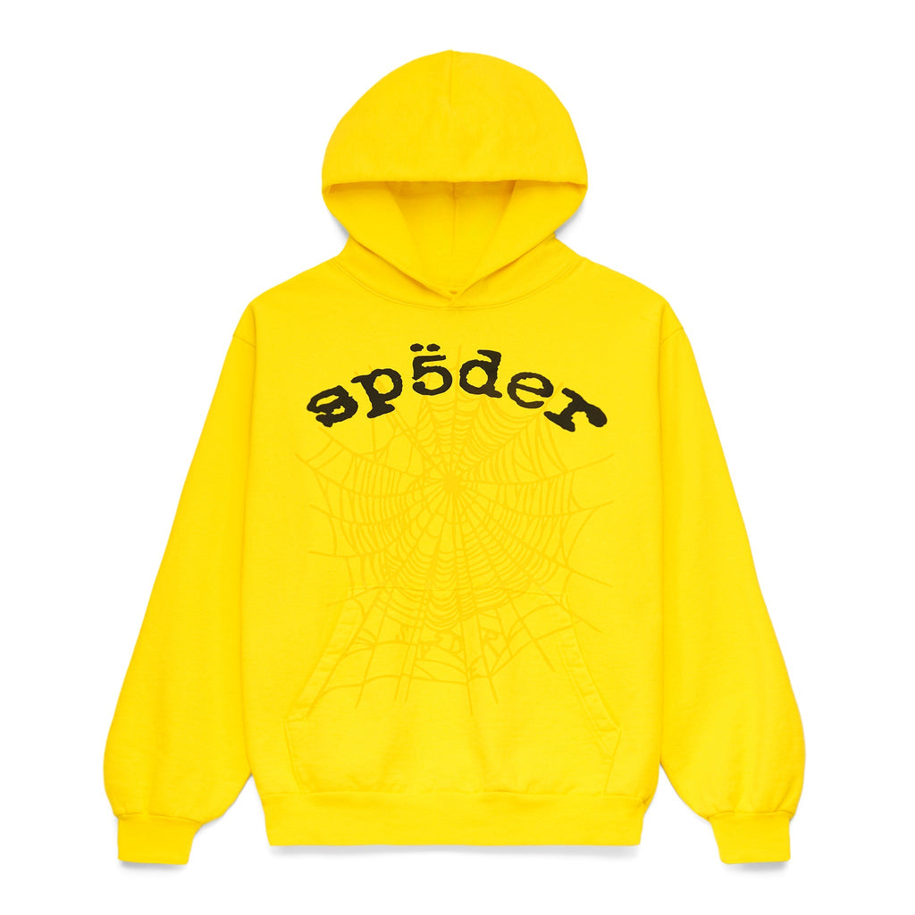 Sp5der Legacy Hoodie - Yellow