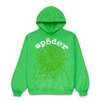 Sp5der Legacy Hoodie - Bright Green