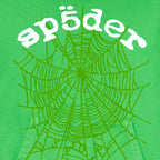 Sp5der Legacy Hoodie - Bright Green