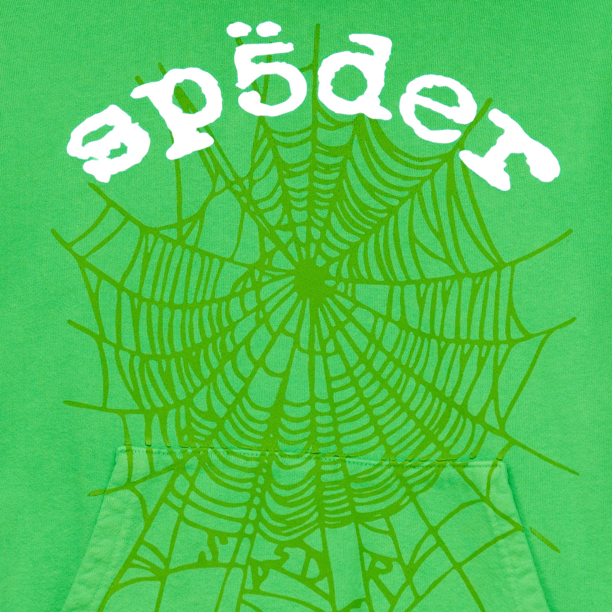 Sp5der Legacy Hoodie - Bright Green