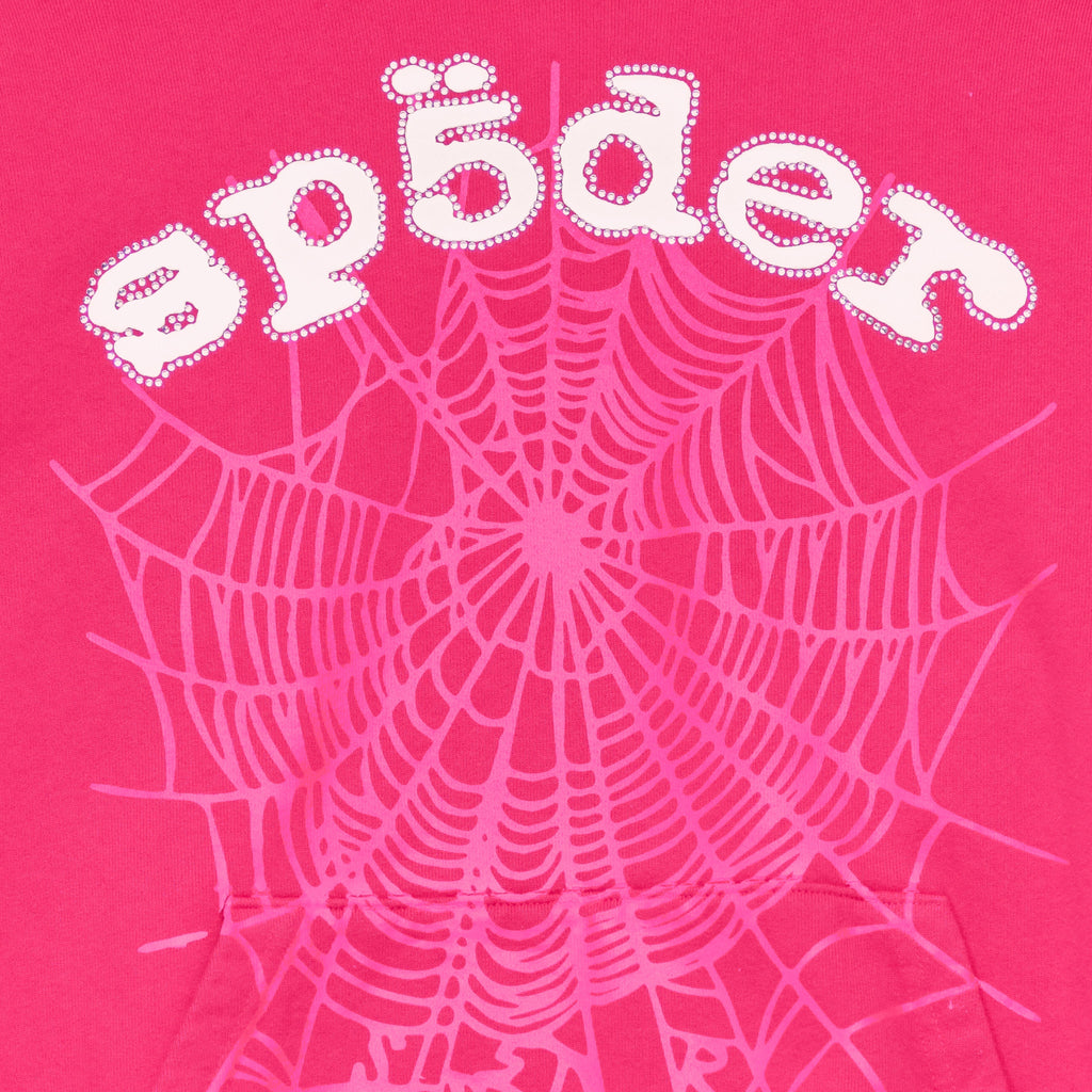 Sp5der Legacy Hoodie - Pink