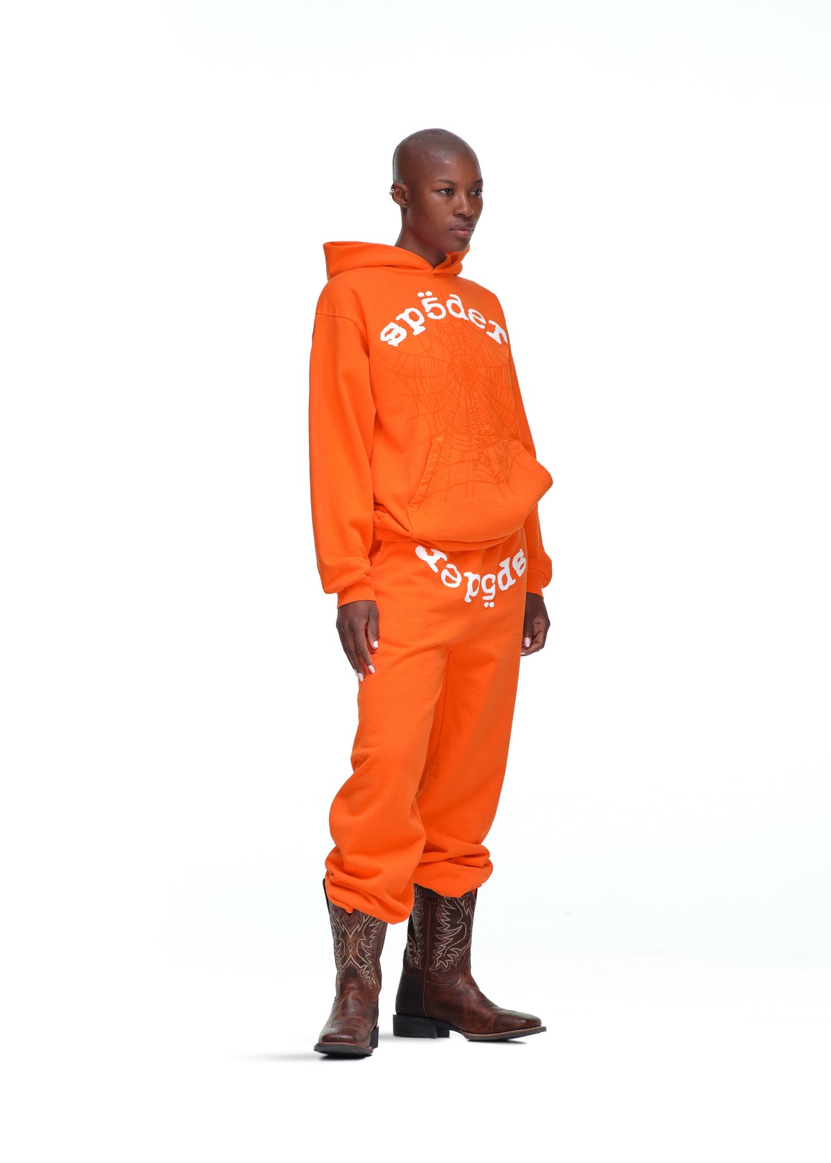 Sp5der Legacy Hoodie - Orange