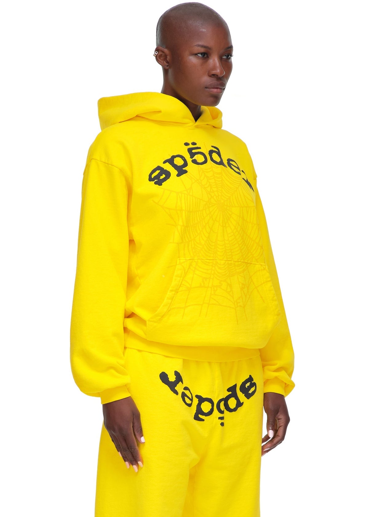 Sp5der Legacy Hoodie - Yellow