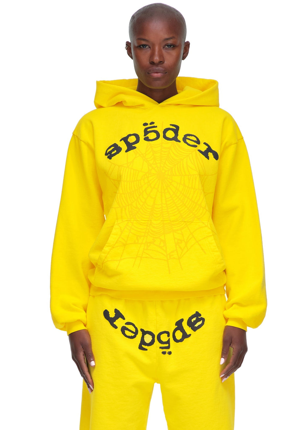 Sp5der Legacy Hoodie - Yellow