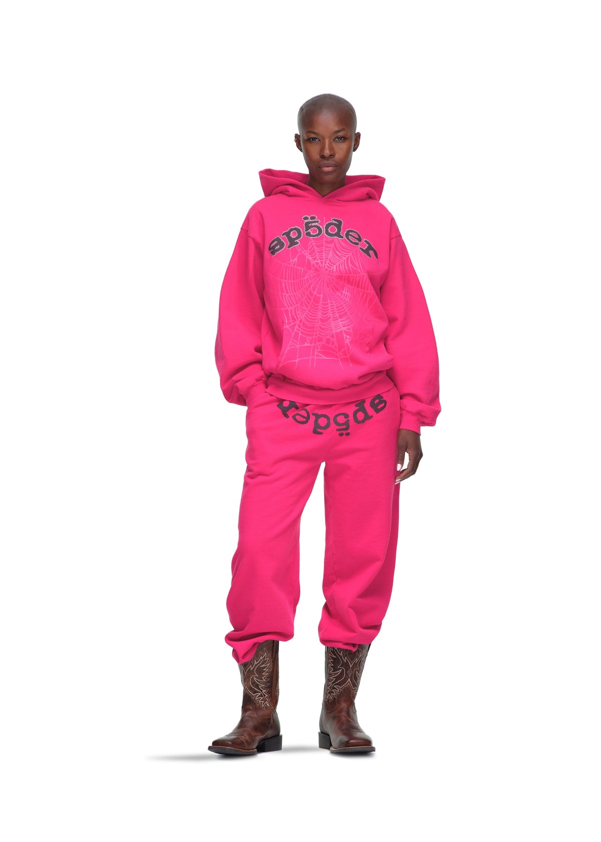 Sp5der Legacy Hoodie - Black