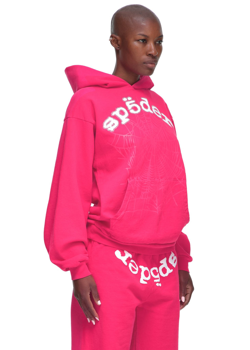 Sp5der Legacy Hoodie - Pink