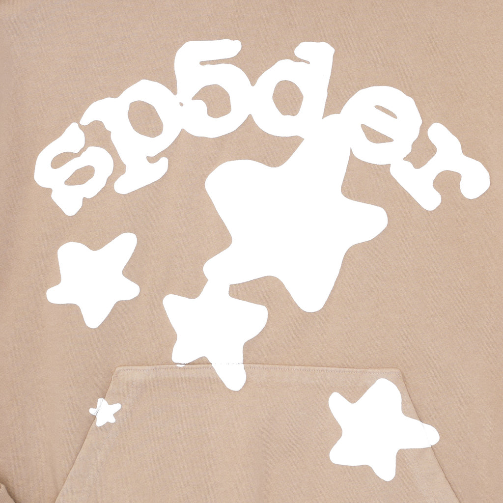 Sp5der Beluga Hoodie - Sand