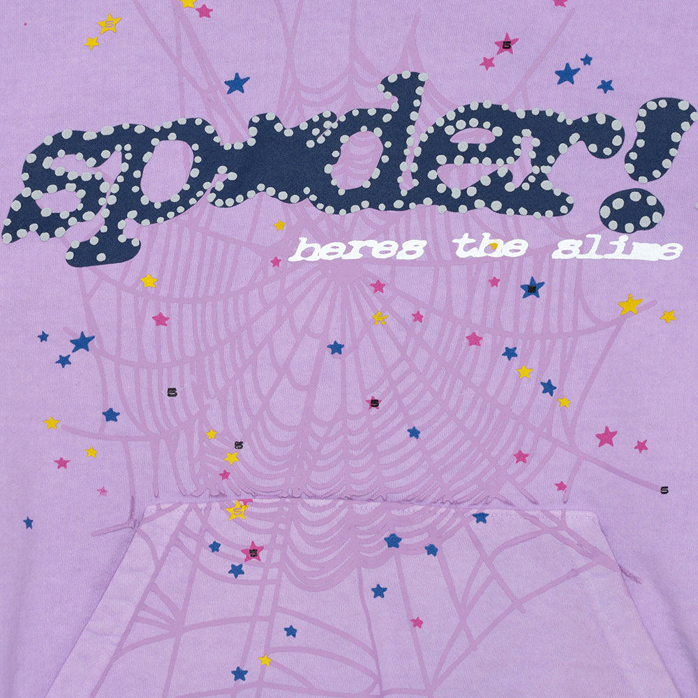 Sp5der Acai Hoodie - Lavender