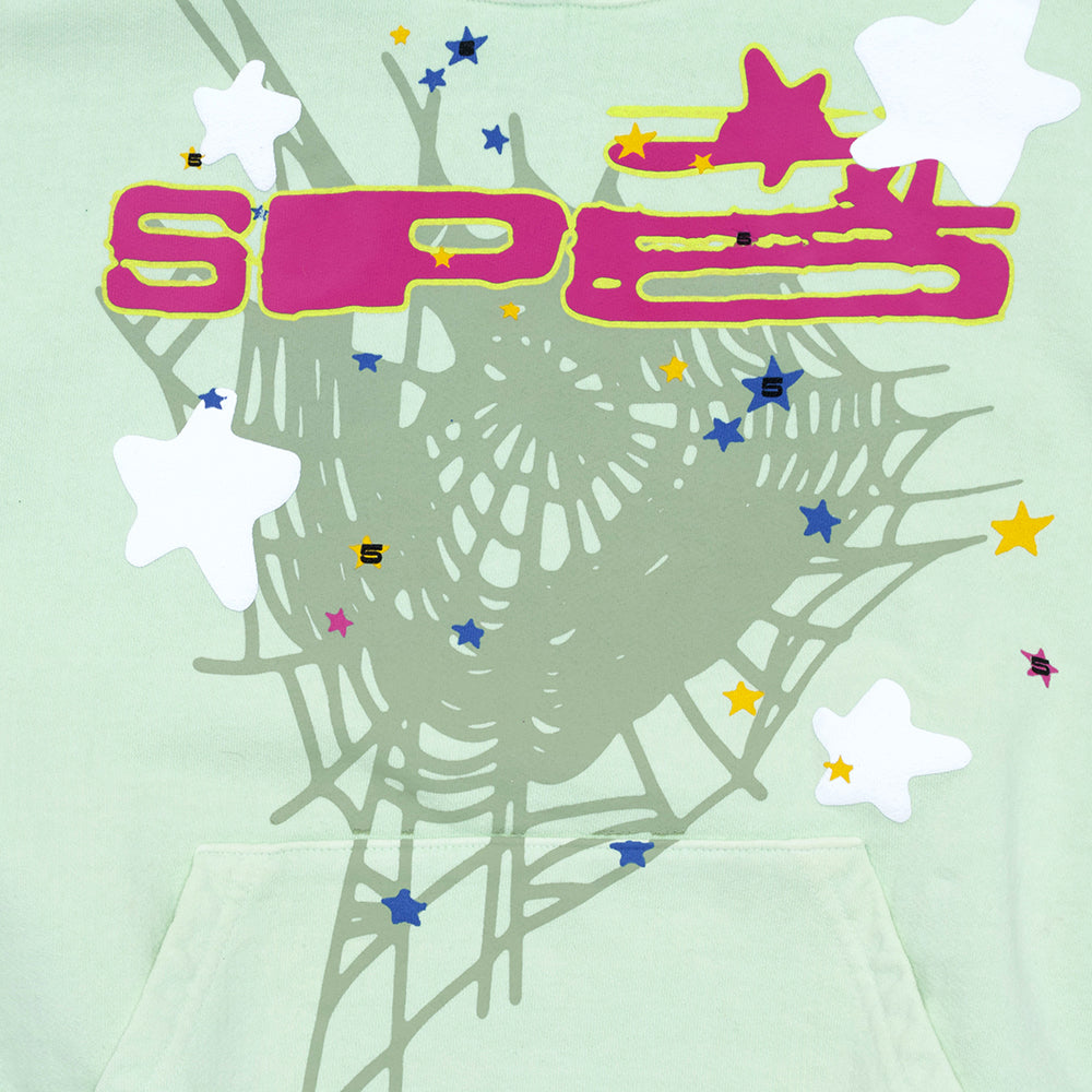 Sp5der Mint Hoodie - Mint