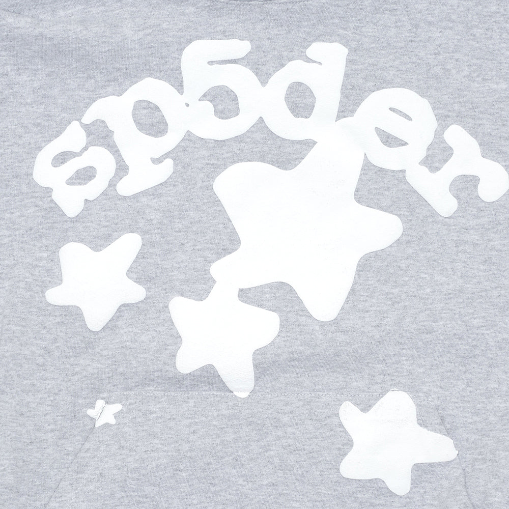 Sp5der Beluga Hoodie - Heather Grey