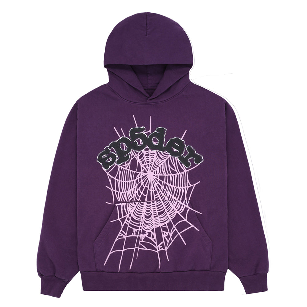 Sp5der Web Hoodie - Purple