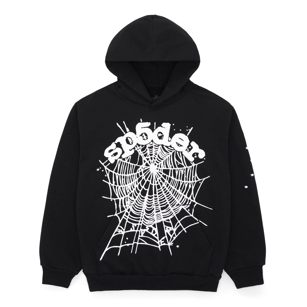 Sp5der Og Web Hoodie - Black