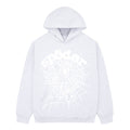 Sp5der Og Web Hoodie - Heather Grey