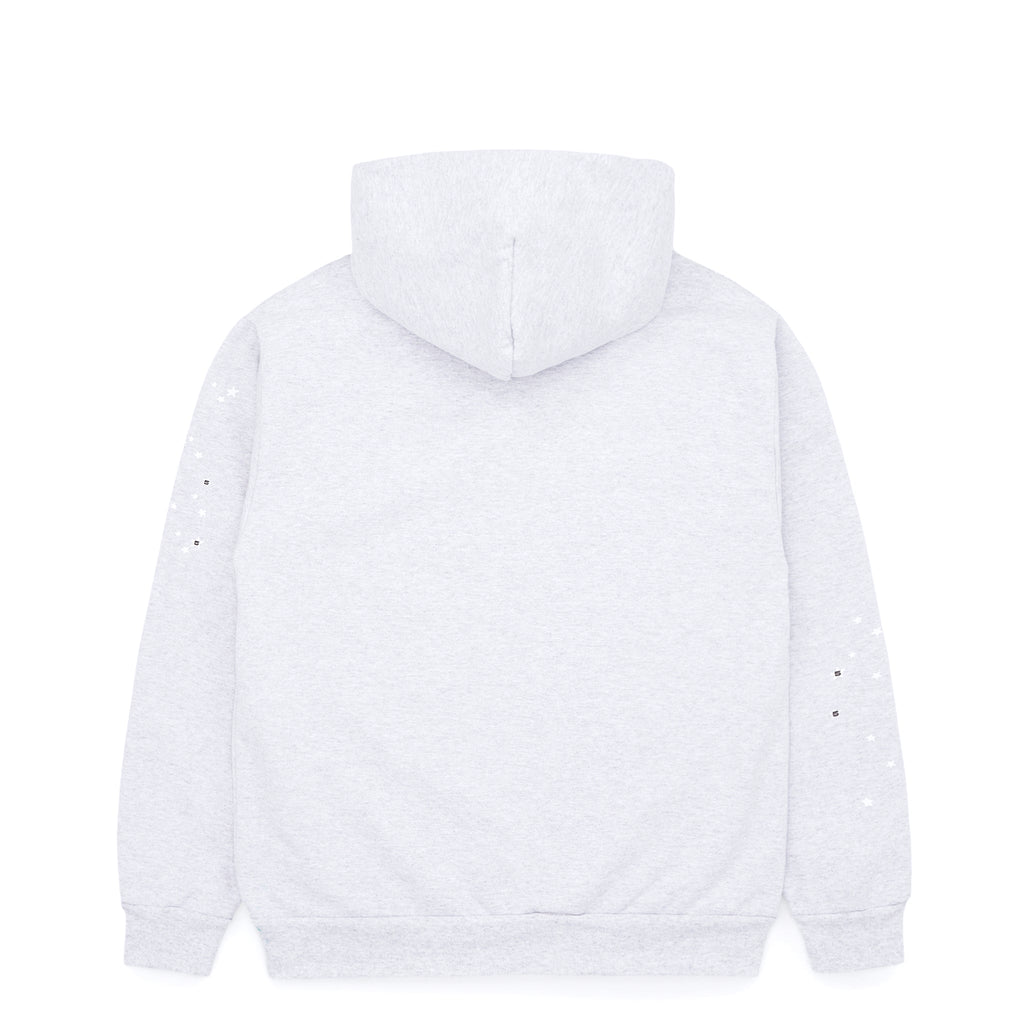 Sp5der Og Web Hoodie - Heather Grey