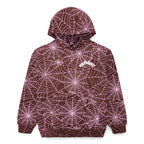 Sp5der Aop Hoodie - Brown