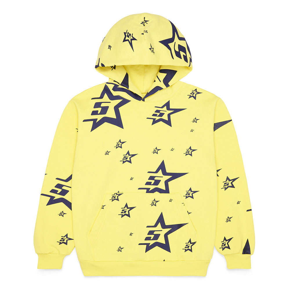 Sp5der 5star Hoodie - Light Yellow