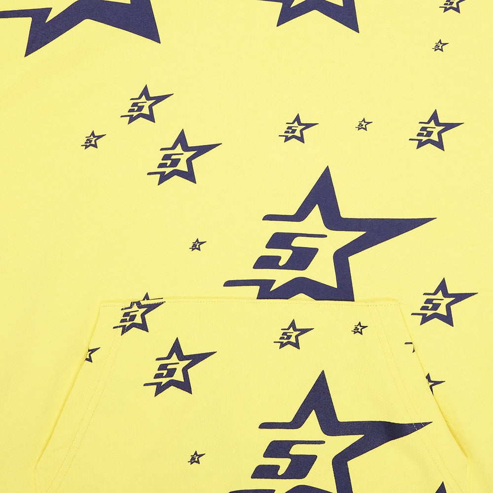 Sp5der 5star Hoodie - Light Yellow