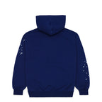 Sp5der Og Web Hoodie - Navy Pink