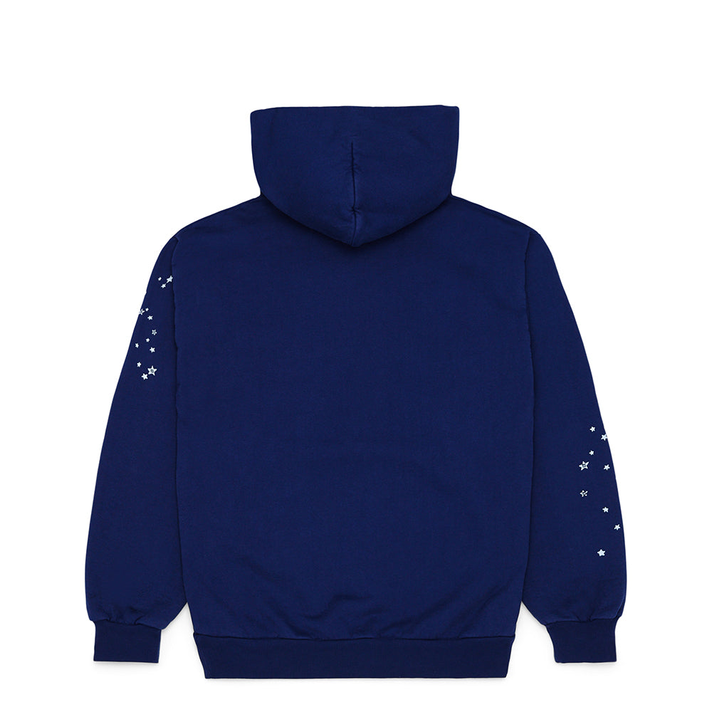 Sp5der Og Web Hoodie - Navy Pink
