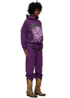 Sp5der Web Hoodie - Purple