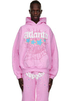 Sp5der Atlanta Hoodie - Pink